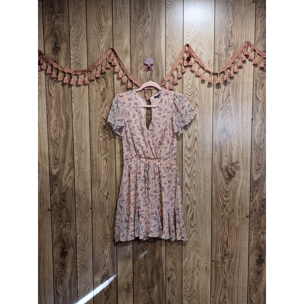 Three Pink Hearts Cottage Dress